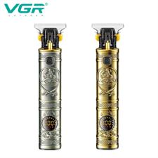 VGR V-097 Professional Metal Body cordless Hair Clipper LED Display Turbo Function Stainless steel Blades