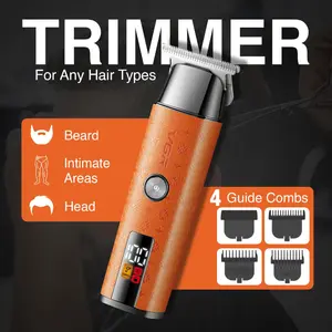 VGR V-943 Professional Hair Trimmer for Men | Precision T-Blade Cutting With 100 Min Runtime & Turbo Mode