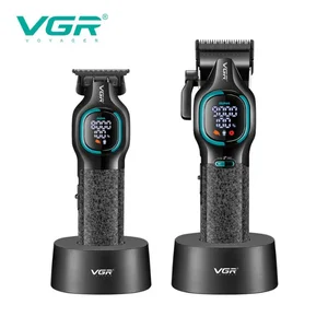 VGR V-886 S2 Hot Sale Barber professional Hair Trimmer Clipper Set for Men