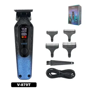 VGR V-879T Professional Hair Trimmer for Men | Ceramic & Titanium Blade | 1500mAh Lithium Battery | 300 Min Runtime | Turbo 7500 RPM
