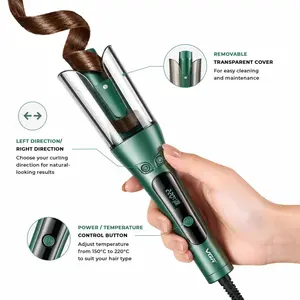 VGR V-583 Professional Electric Hair Curler | Stylish Hair Styling Powerful Automatic Professional Hair Curler | 360° Swivel Cord with 220° C Max Heat Setting