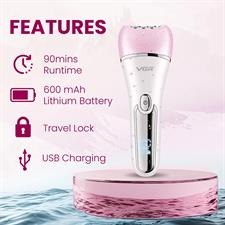 VGR V-733 Professional Ladies Grooming Kit,Epilator for women for full body grooming| 6 in 1 lady care