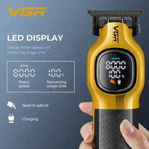 VGR V-886T Professional Hair and Beard Trimmer and Clipper
