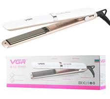 VGR V‑522 23 mm Ceramic Flat Iron – Slim Plate, LED Display, 150–230 °C Adjustable, Uniform Heat, 360° Swivel