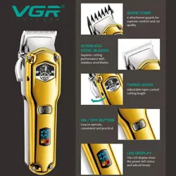 VGR V-693 Professional Salon Series Hair Clipper for Salon & Men
