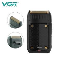VGR V-353 Professional Electric Ultra Thin Shaver Rechargeable Razor for Face Care Beard Trimmer Reciprocating Blade with USB Travel Shaver