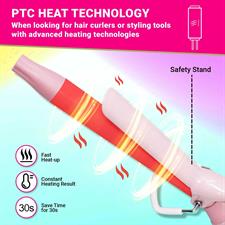 VGR V-565 Professional Electric Hair Curling Wand | Fast Heating Curling Tong 19mm Ceramic Hair Curler
