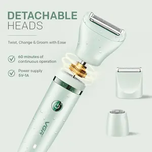 VGR V-735 Professional 3 in 1 Lady Shaver Set for Women