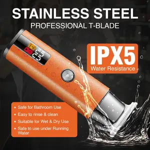 VGR V-943 Professional Hair Trimmer for Men | Precision T-Blade Cutting With 100 Min Runtime & Turbo Mode