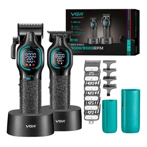VGR V-886 S2 Hot Sale Barber professional Hair Trimmer Clipper Set for Men