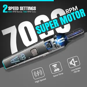 VGR V-603 Professional Nose & Body Trimmer | 1200mAh Lithium Battery With IPX5 Waterproof & USB Type-C Charging