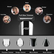 VGR V-107 Professional 11-in-1 Grooming Kit I IPX6 Waterproof