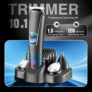 VGR V-108 Professional 10 in 1 Grooming Kit All in one 