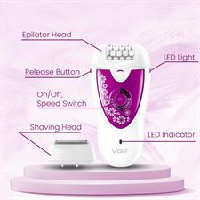 VGR V-722 Professional 2 in 1 Epilator