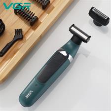VGR V‑393 Washable Double‑Sided Hybrid Shaver – Foil & Twin Blade Head, Cordless 90 min Runtime