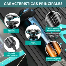 VGR V-311 - Professional Electric Shaver and Smoothing