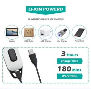 VGR V-699 Salon Series Professional Cordless Hair Clipper with Taper Lever Hair Cutter Grooming Kit