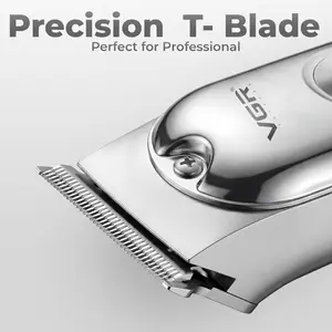 VGR V-071 Professional Beard Trimmer for Men, 2X Fast Charging, USB Type C, 120 Min Runtime