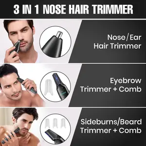VGR V-603 Professional Nose & Body Trimmer | 1200mAh Lithium Battery With IPX5 Waterproof & USB Type-C Charging