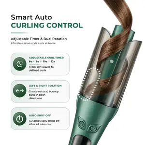 VGR V-583 Professional Electric Hair Curler | Stylish Hair Styling Powerful Automatic Professional Hair Curler | 360° Swivel Cord with 220° C Max Heat Setting
