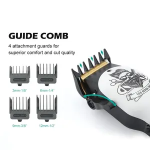 VGR V-699 Salon Series Professional Cordless Hair Clipper with Taper Lever Hair Cutter Grooming Kit