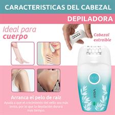 VGR V-738 Female Body Epilator 2 Speeds USB Light