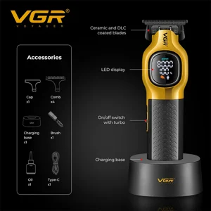VGR V-886T Professional Hair and Beard Trimmer and Clipper