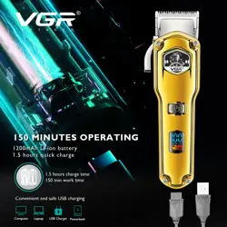 VGR V-693 Professional Salon Series Hair Clipper for Salon & Men