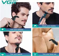 VGR V‑393 Washable Double‑Sided Hybrid Shaver – Foil & Twin Blade Head, Cordless 90 min Runtime