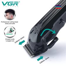 VGR V-282 Salon Series Professional Digital Display Cordless Hair Clipper