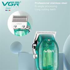 VGR V-660 Professional Rechargeable cordless Hair Clipper with Self Sharpening Blades
