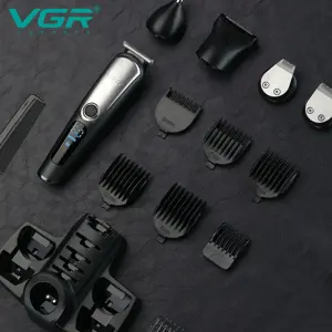 VGR V-105 5-in-1, Face, Hair and Body - Multi Grooming Kit
