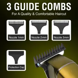 VGR V-986 Professional T-blade Precision Trimmer for Men with 150 Minutes Runtime