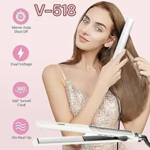 VGR Professional Hair Straightener, 120mm Ceramic Plates