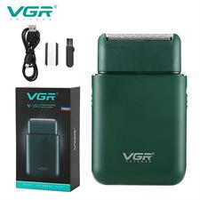 VGR V-390 Professional Electric Ultra Thin Shaver Rechargeable Razor for Face Care Beard Trimmer Reciprocating Blade with USB Travel Shaver