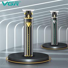 VGR V-009 Professional Pro Li Outliner Cordless Hair Clipper with Dual Motor Grooming Kits T-Blade Close Cutting Trimmer for Men