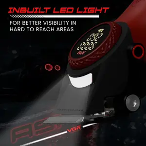 VGR V-001 Professional Salon Quality Hair Clipper | 𝟵𝟬𝟬𝟬 RPM High-Power DC Motor, 𝟑𝟎𝟎 Min Runtime, DLC Diamond-Coated Blade