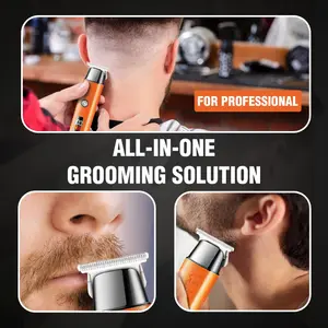 VGR V-943 Professional Hair Trimmer for Men | Precision T-Blade Cutting With 100 Min Runtime & Turbo Mode