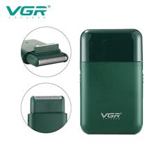 VGR V-390 Professional Electric Ultra Thin Shaver Rechargeable Razor for Face Care Beard Trimmer Reciprocating Blade with USB Travel Shaver