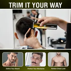 VGR V-986 Professional T-blade Precision Trimmer for Men with 150 Minutes Runtime