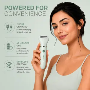 VGR V-735 Professional 3 in 1 Lady Shaver Set for Women