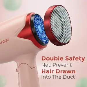 VGR V-428 Foldable Hair Dryer for Men & Women | 1200/1600W DC Motor | Cool Shot Button