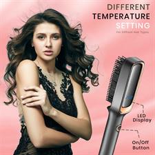 VGR V-560 Professional Hair Straightener Brush – Everyday Styling in 5 mins with Uniform Heat Technology