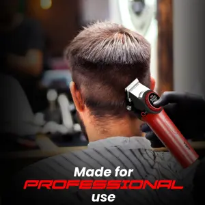 VGR V-001 Professional Salon Quality Hair Clipper | 𝟵𝟬𝟬𝟬 RPM High-Power DC Motor, 𝟑𝟎𝟎 Min Runtime, DLC Diamond-Coated Blade