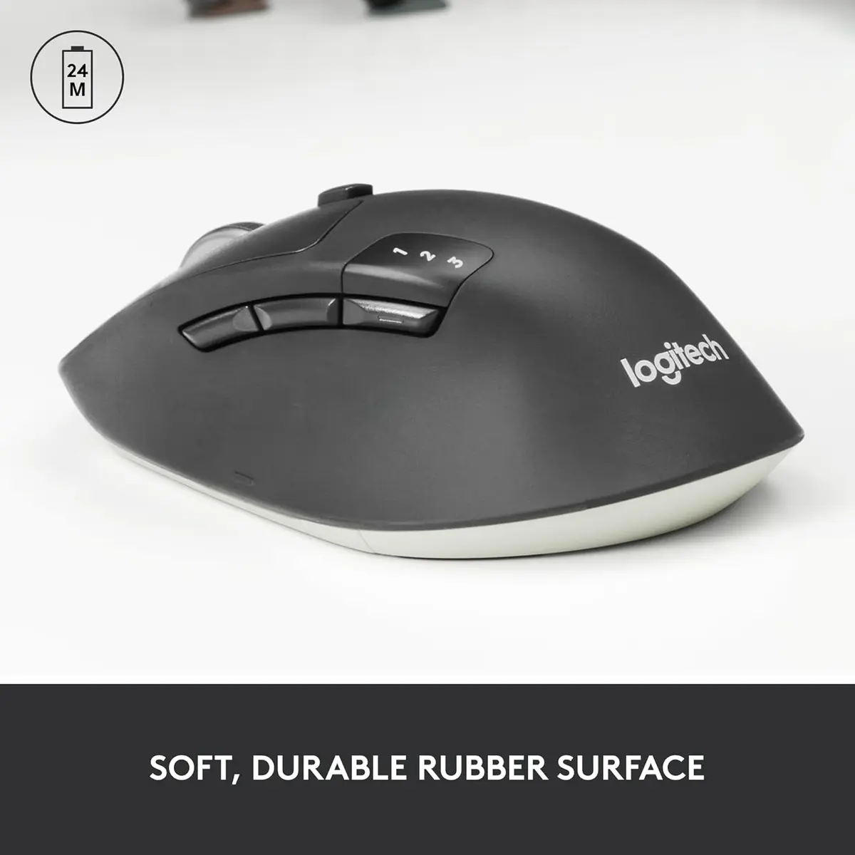 Logitech M720 Triathlon Multi-Device Wireless Mouse - Without Box