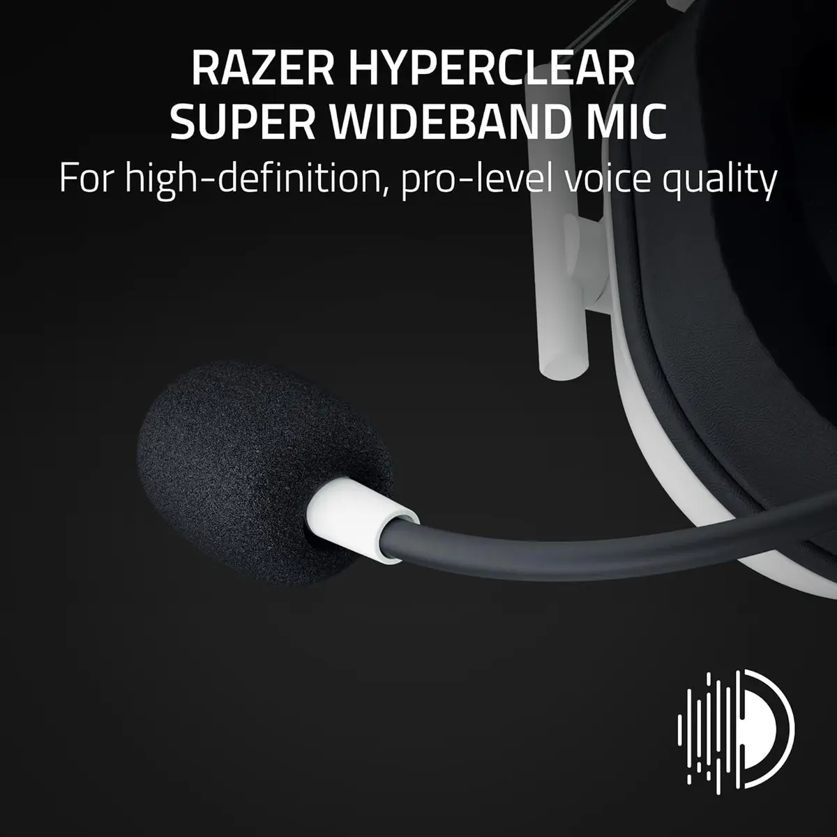 Razer BlackShark V2 HyperSpeed Wireless Gaming Headset (White - Brown Box)