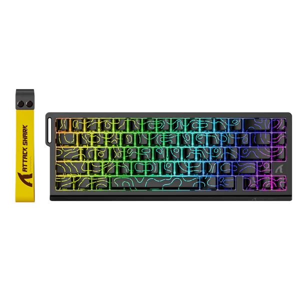 ATTACK SHARK X68 HE Wired Rapid Trigger Magnetic Keyboard