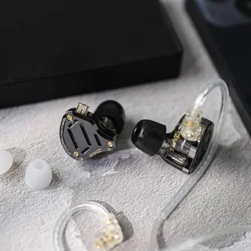 KZ ZS10 PRO 2 | Mic, Black | Wired Earbuds