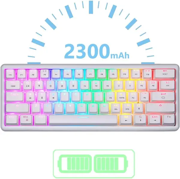 Motospeed SK66 Triple-Mode Hot-Swap Mechanical Keyboard | Price in Pakistan