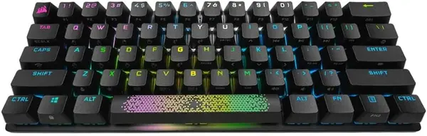 Corsair K70 PRO MINI (Black/White) - Wireless RGB 60% Mechanical Keyboard - WITHOUT BOX
